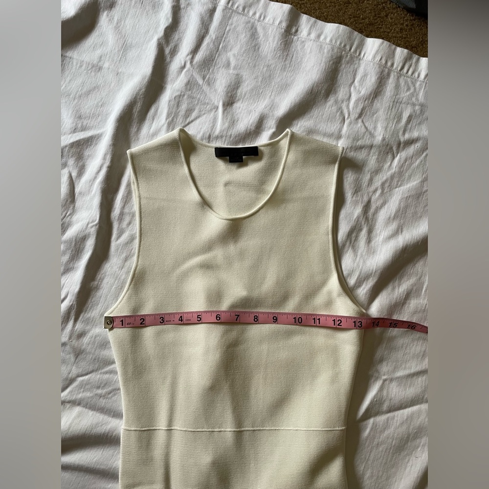 Alexander wang midi dress off white or cream color